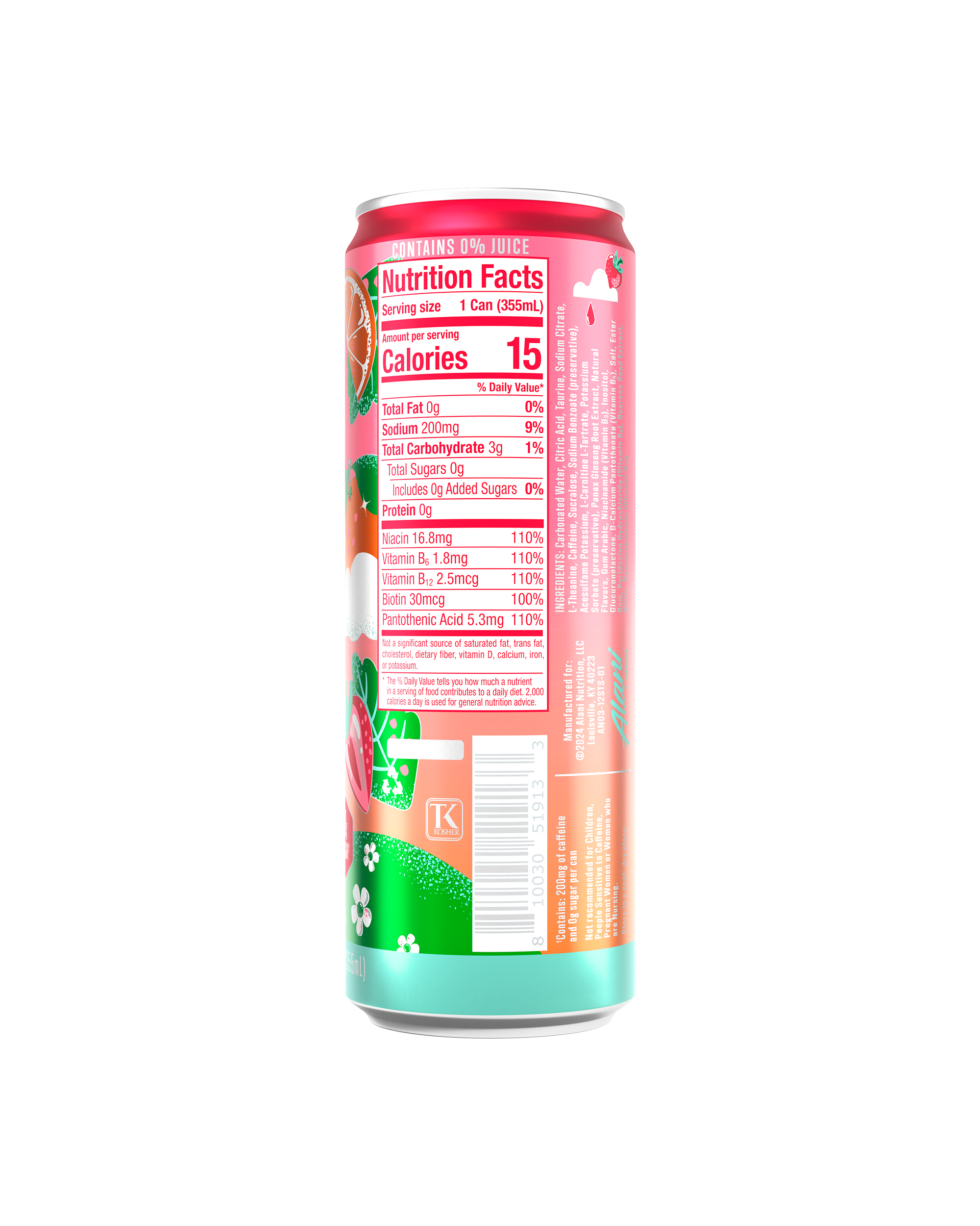 Energy Drink - Strawberry Sunrise