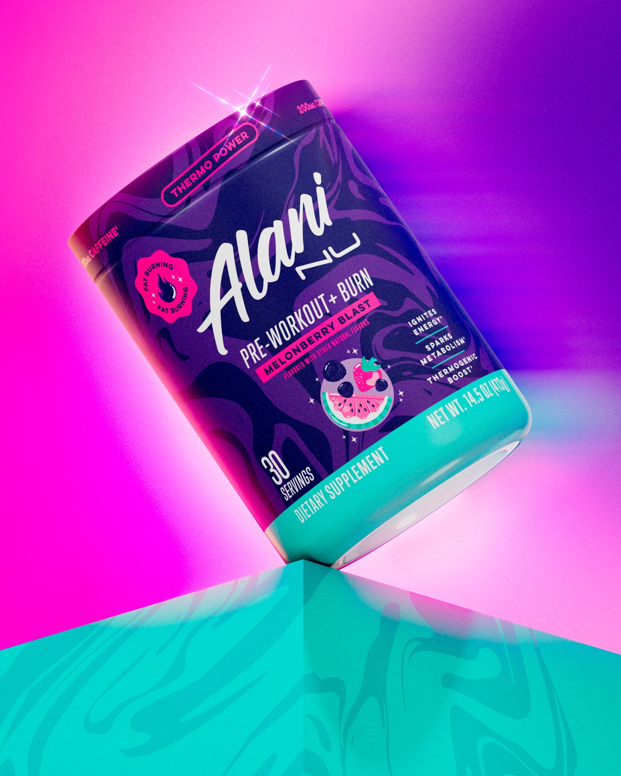 Pre-Workout+ Burn - Melonberry Blast