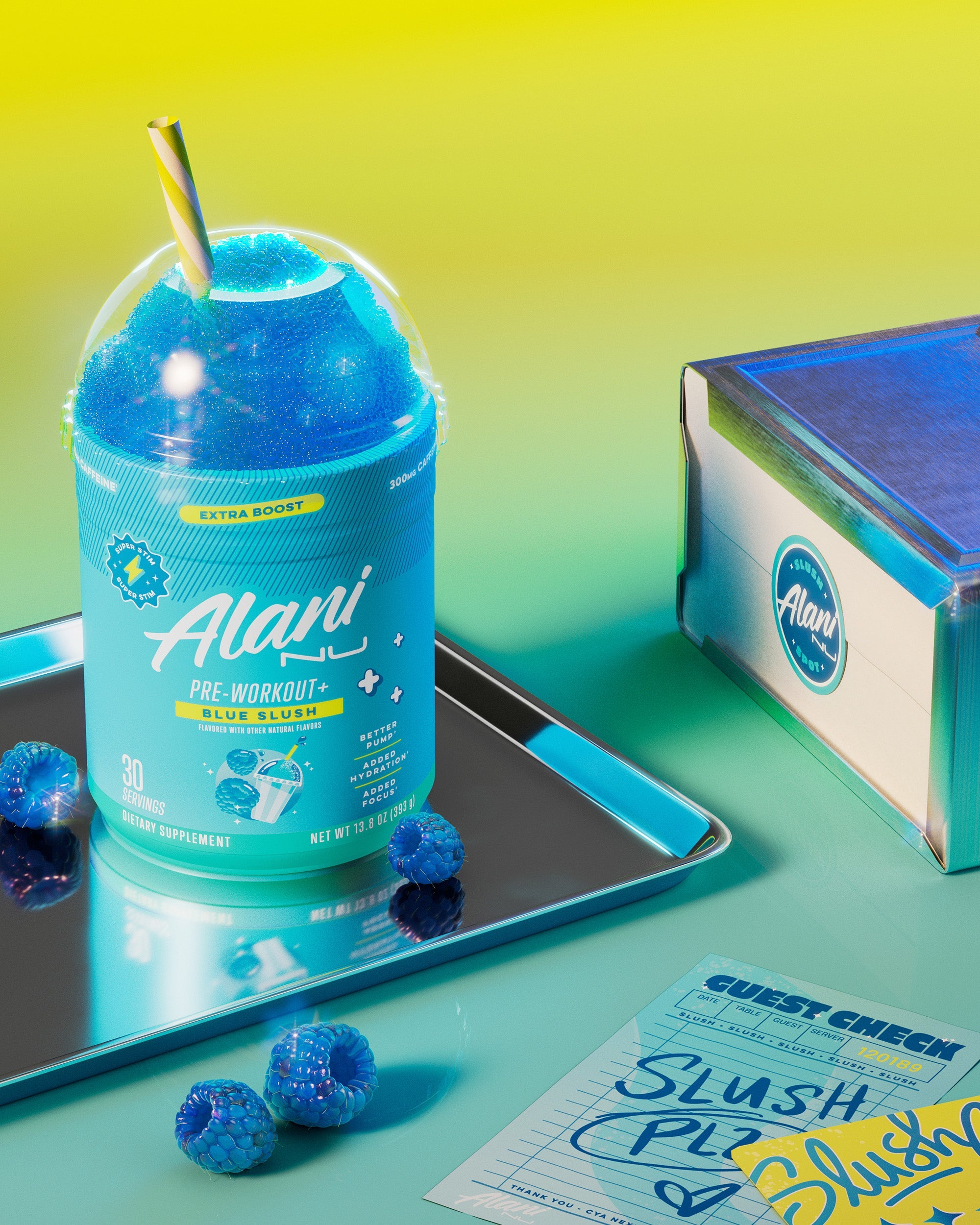 Pre-Workout+ - Blue Slush