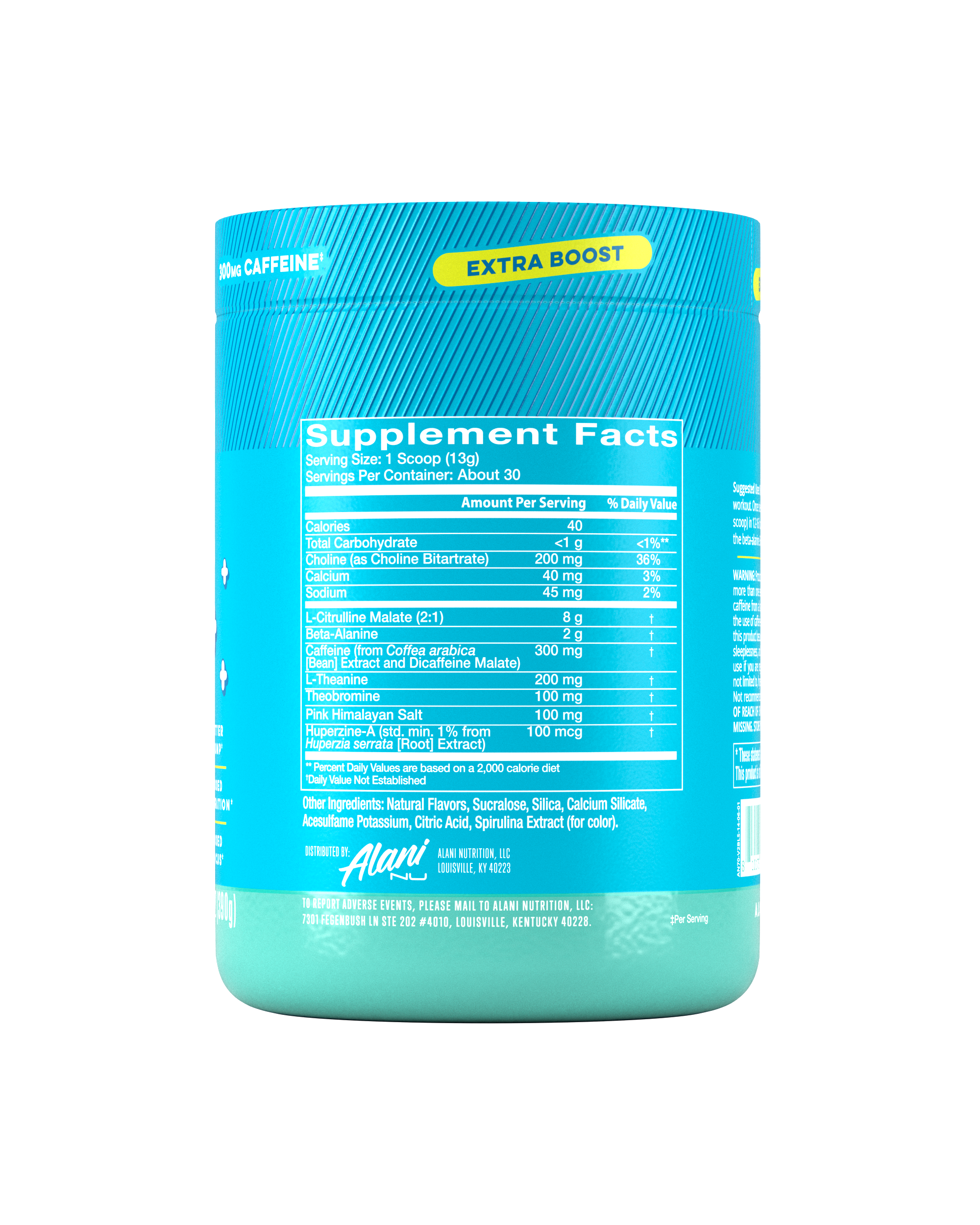 Pre-Workout+ - Blue Slush