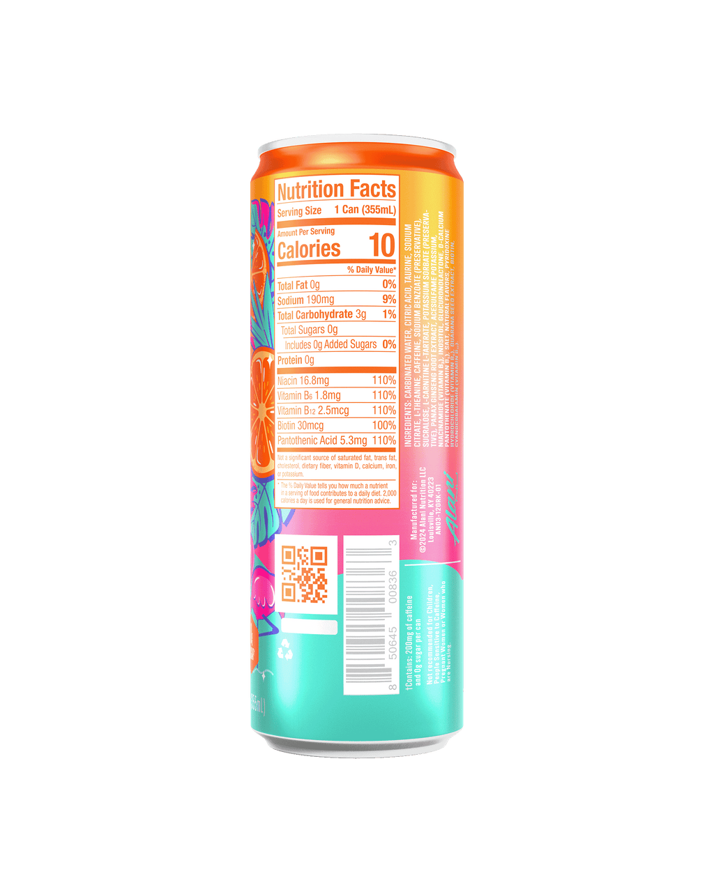 Energy Drink - Orange Kiss