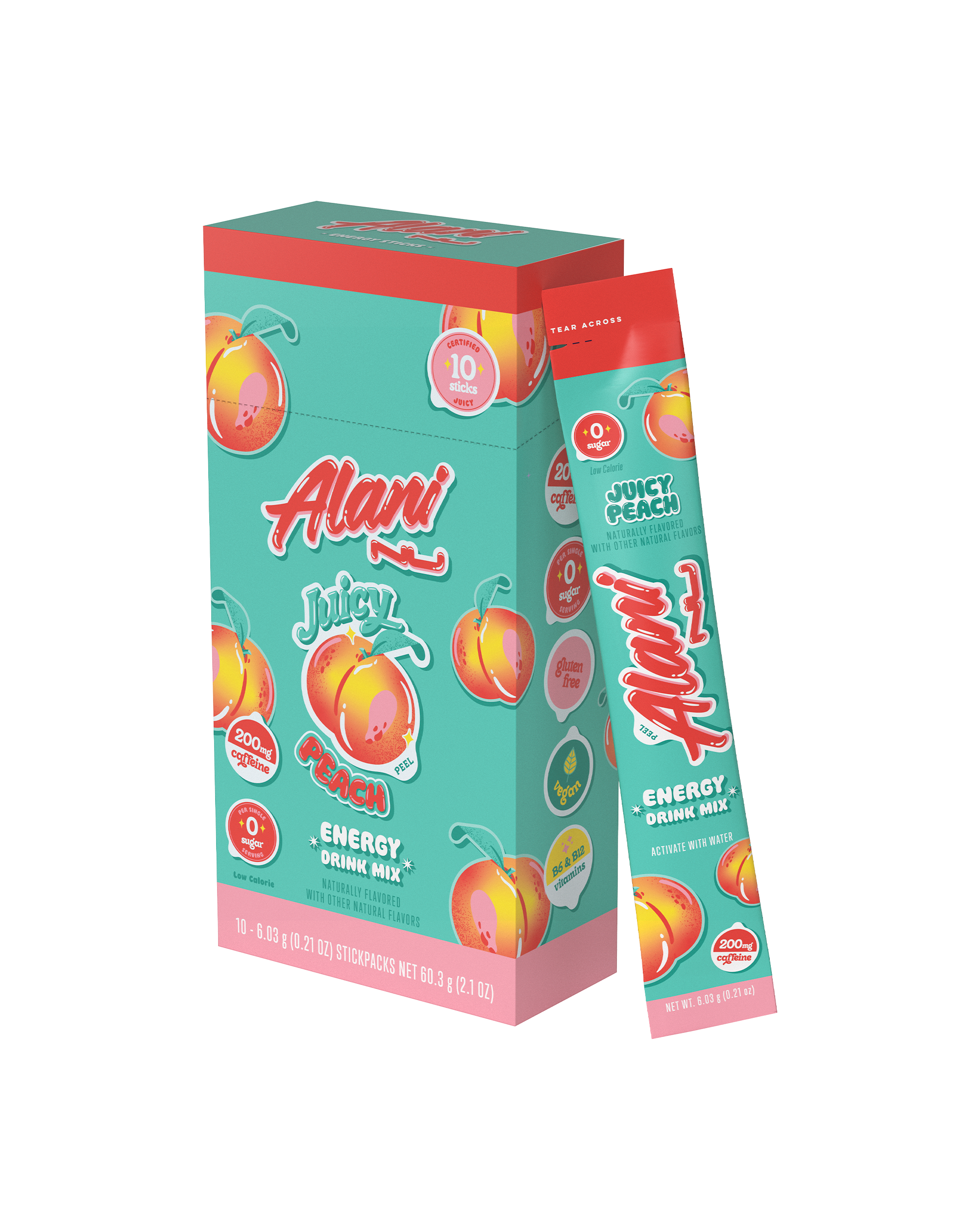 Energy Sticks - Juicy Peach