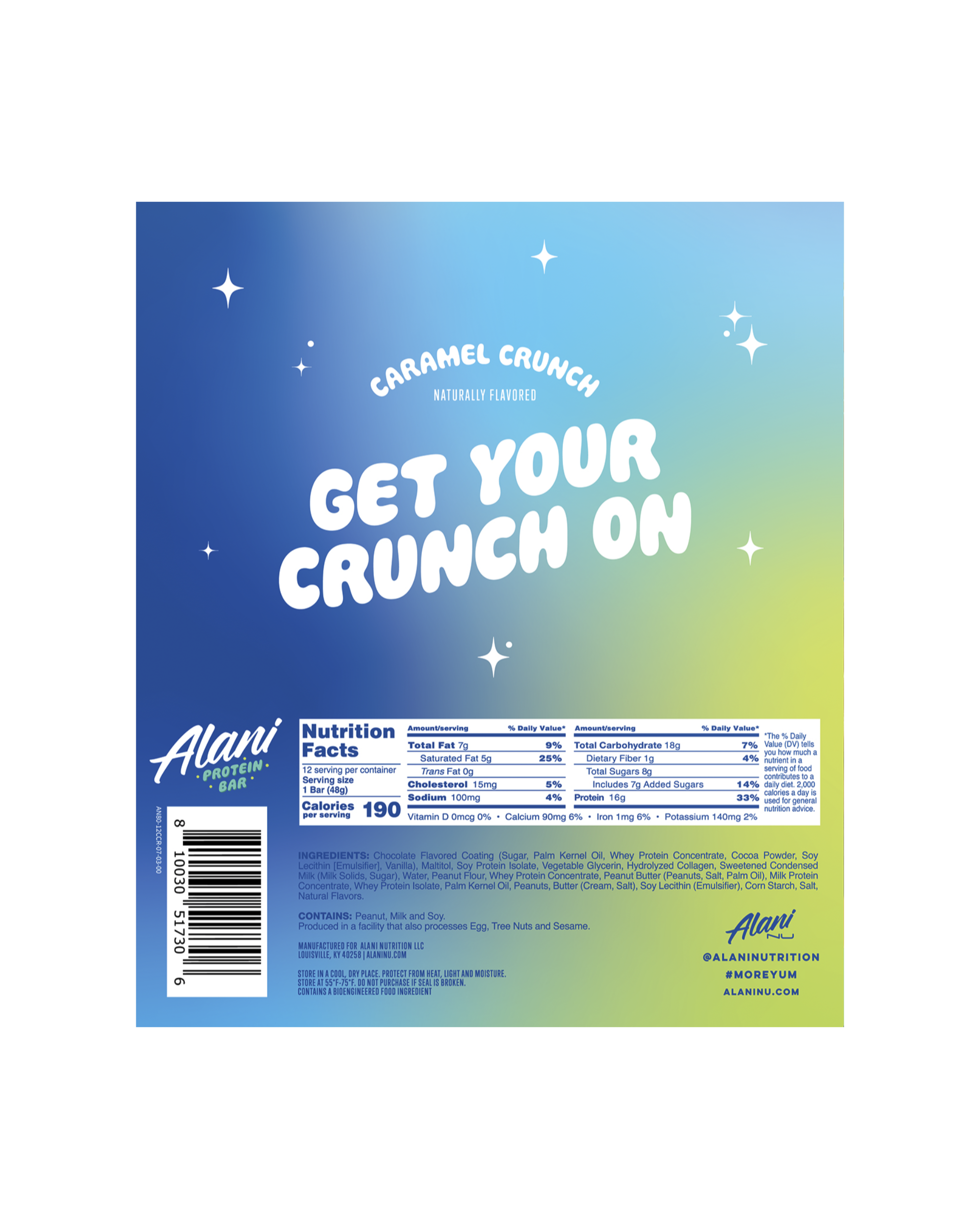 Protein Bar - Caramel Crunch