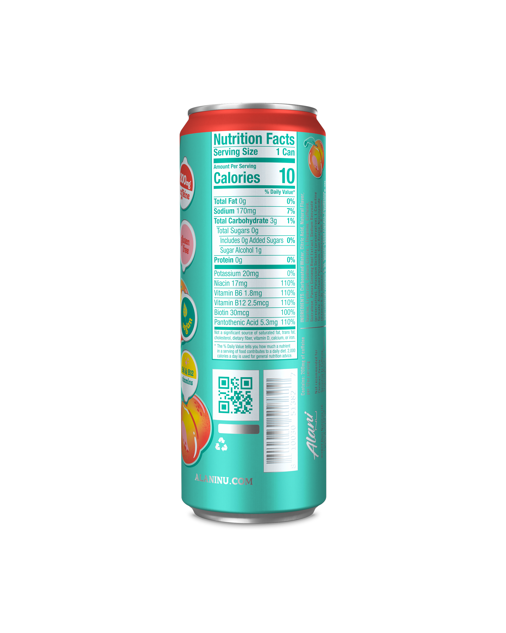 Energy Drink - Juicy Peach